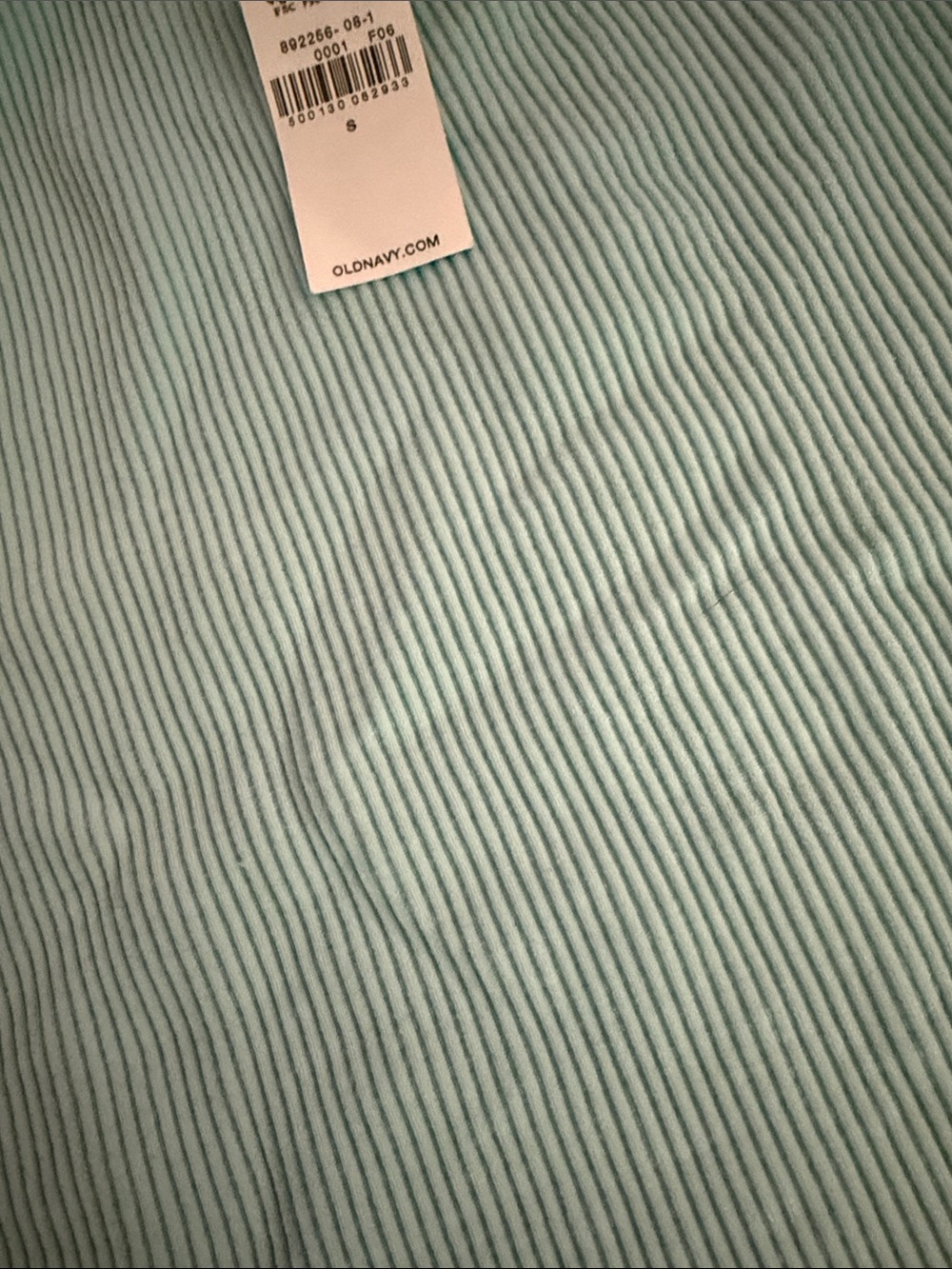Classic Ribbed Tee - Light Blue - Picture 3 of 4